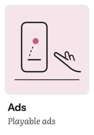 Ads: Playable ads