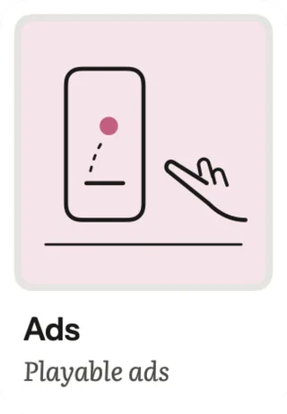 Ads: Playable ads