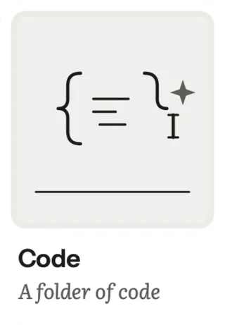 Code: A folder of code