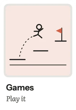 Games: Play it