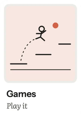 Games: Play it